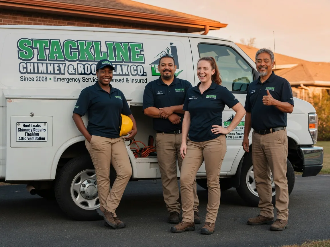 Chimney flashing repair company in Little Rock, AR